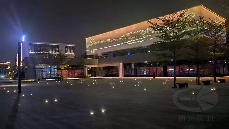 工業園區景觀照明實景圖